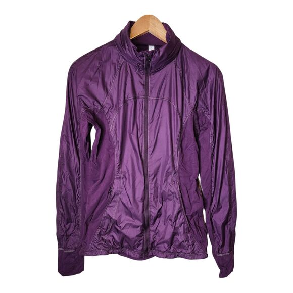 Lululemon Jackets & Blazers - Lululemon Rush Hour Jacket Womens 6 Magenta Purple Athletic Running Jog Gym